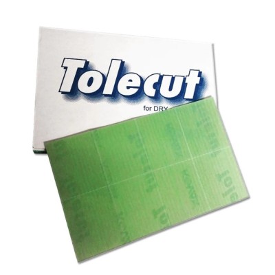 Tolecut Green 2000 Grit for Toleblock (Pack of 25 sheets)