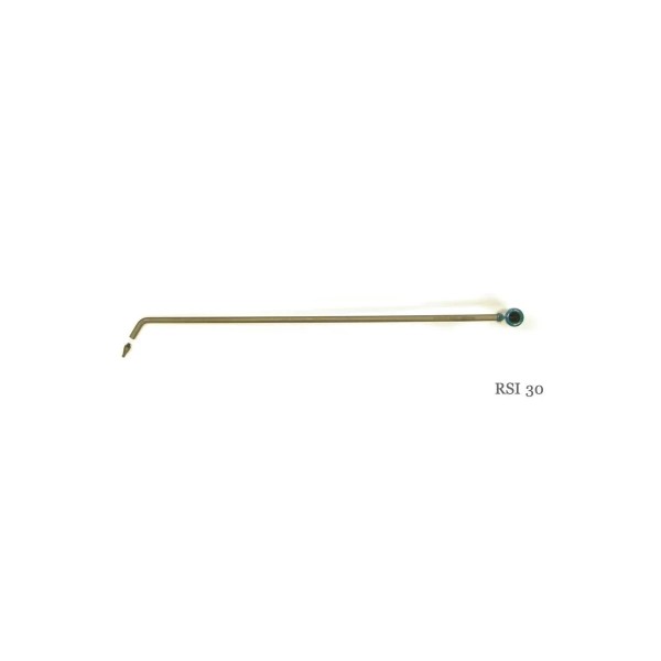 30'' Single bend interchangeable tip rod